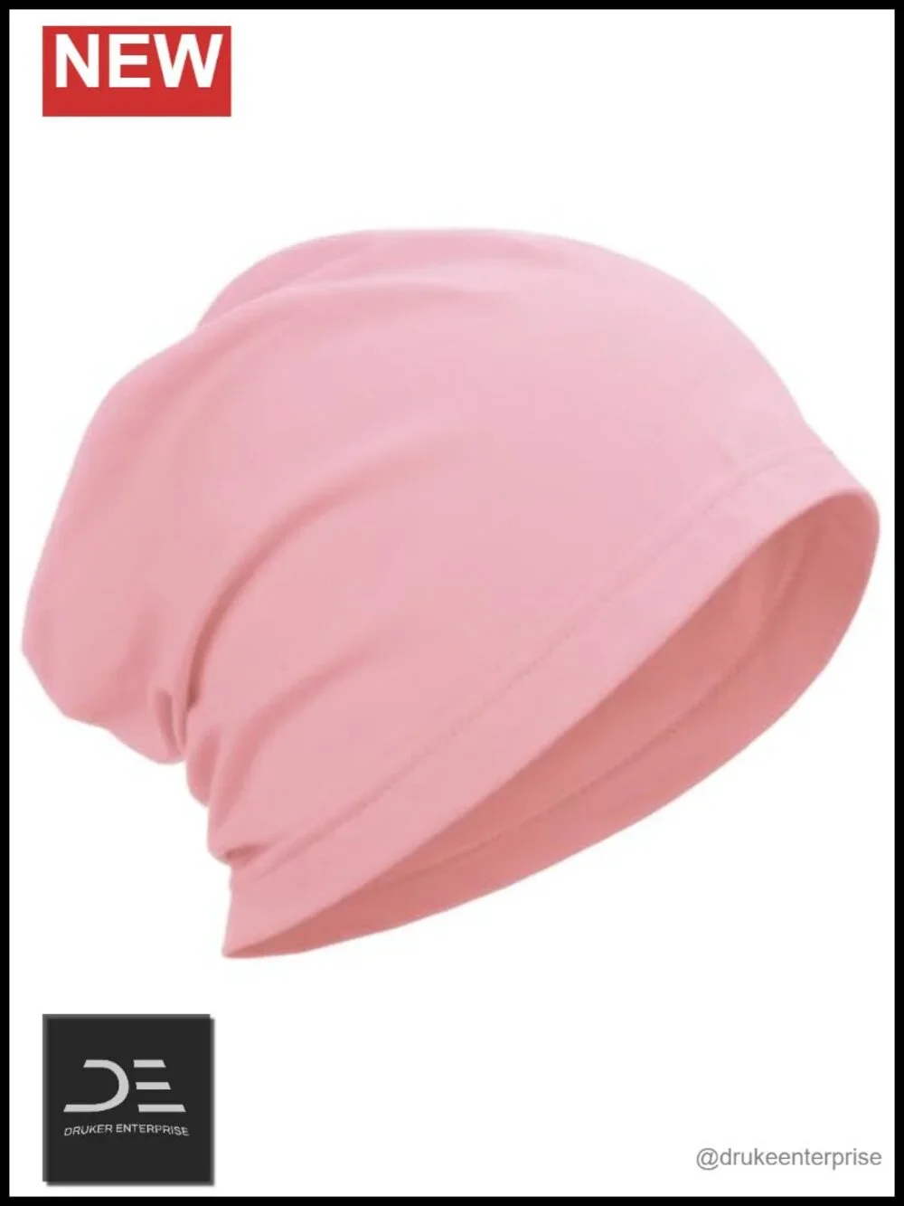 100% Cotton Slouchy Beanie Hat Women Men Lightweight Chemo Cap